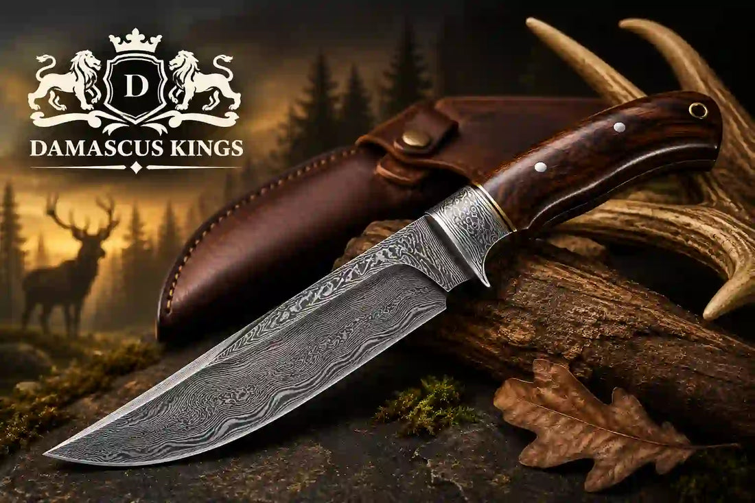 Best Damascus Knife for Hunting