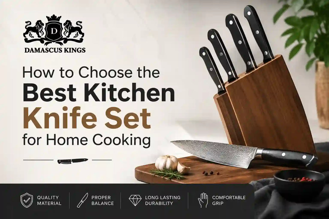 Best Kitchen Knife Set for Home Cooking