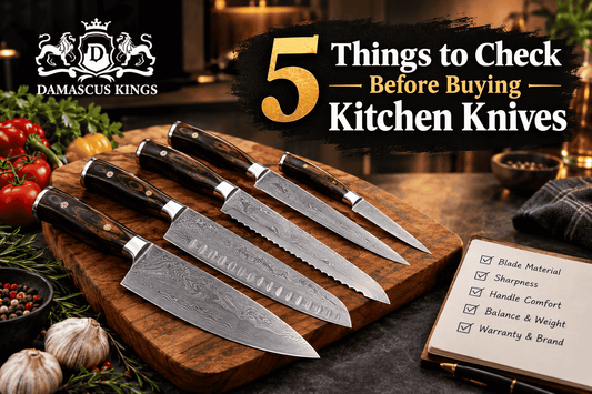 5 Things to Check Before Buying Kitchen Knives