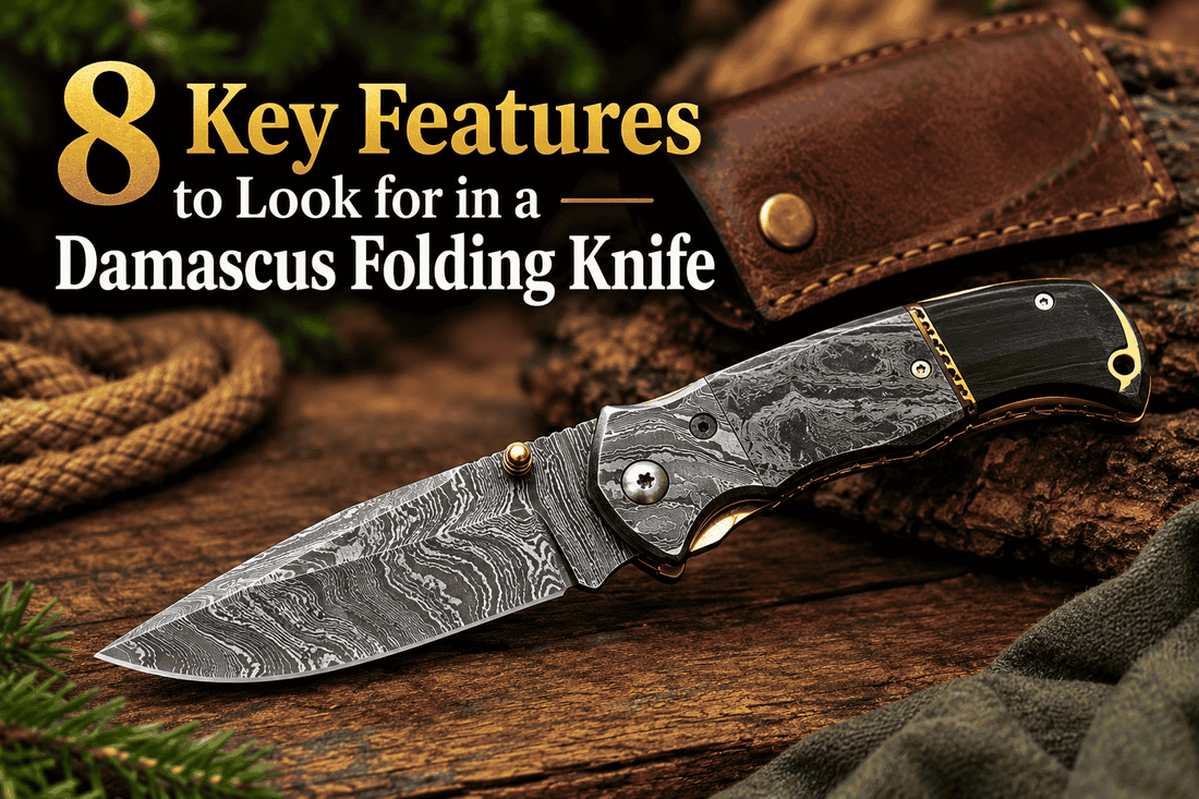 8 Key Features to Look for in a Damascus Folding Knife