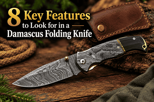 8 Key Features to Look for in a Damascus Folding Knife