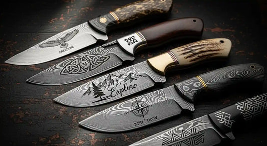 5 Custom Engraving Ideas for Your Damascus Knife