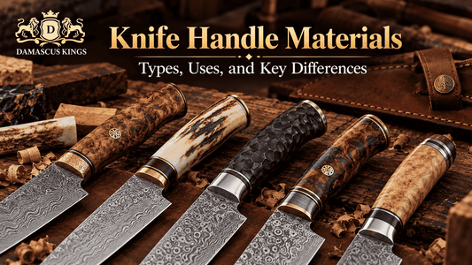 Knife Handle Materials: Types, Uses, and Key Differences