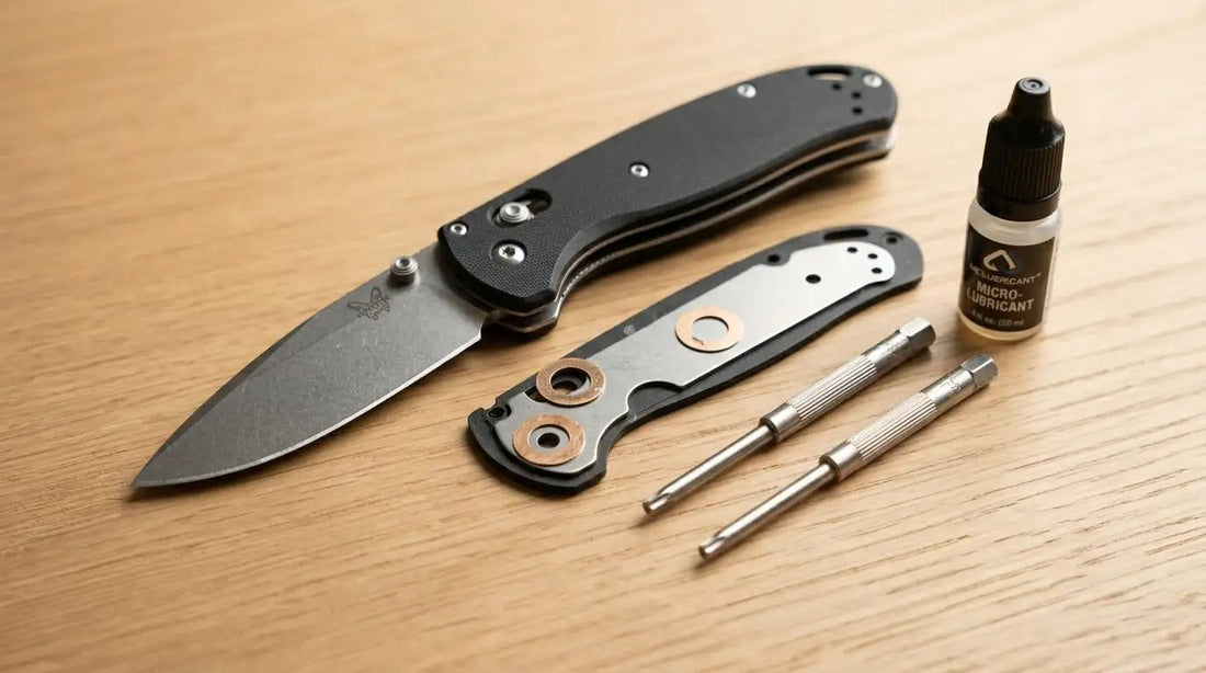 Lubricate a Folding Knife for Smooth 