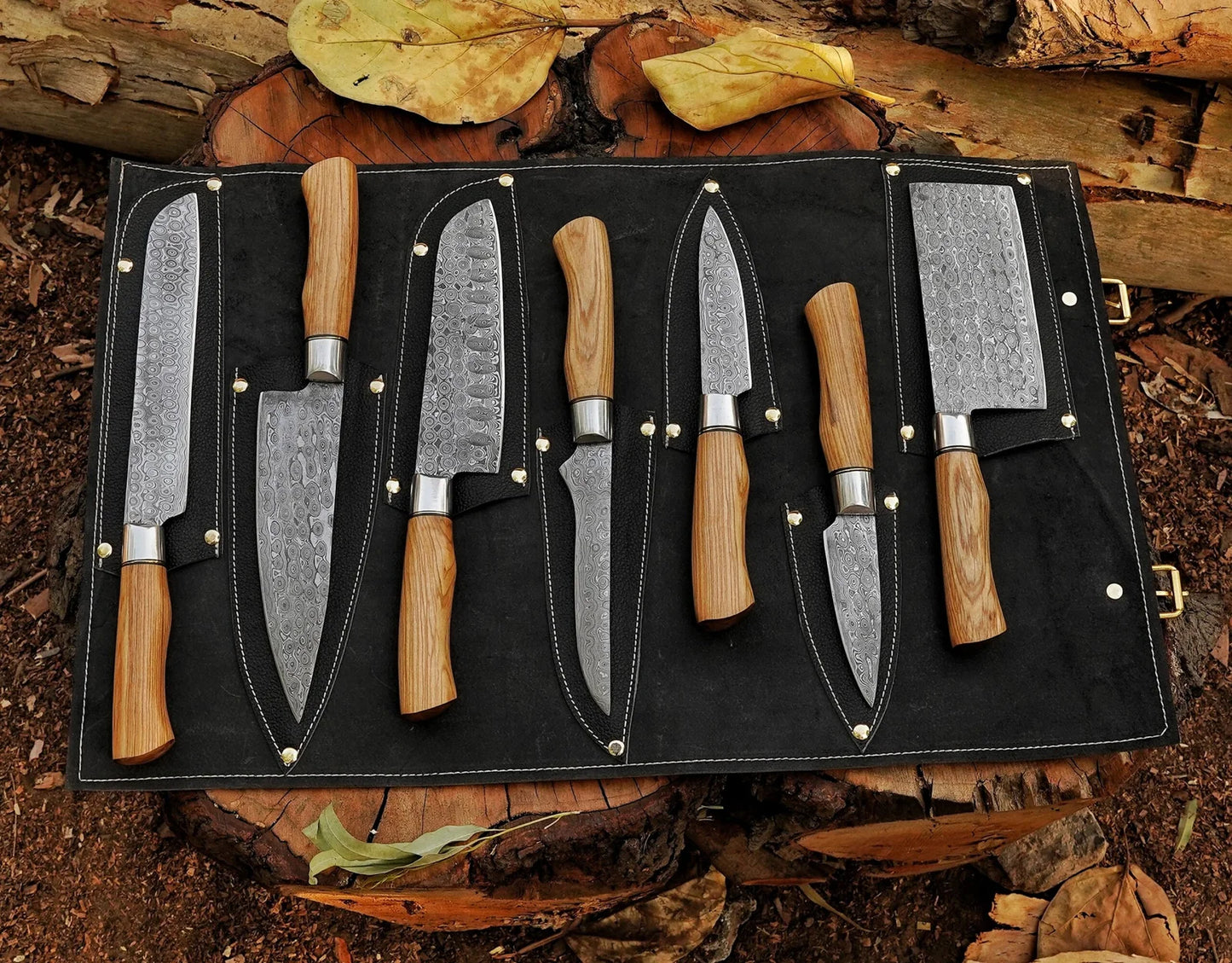 Professional chef knives set