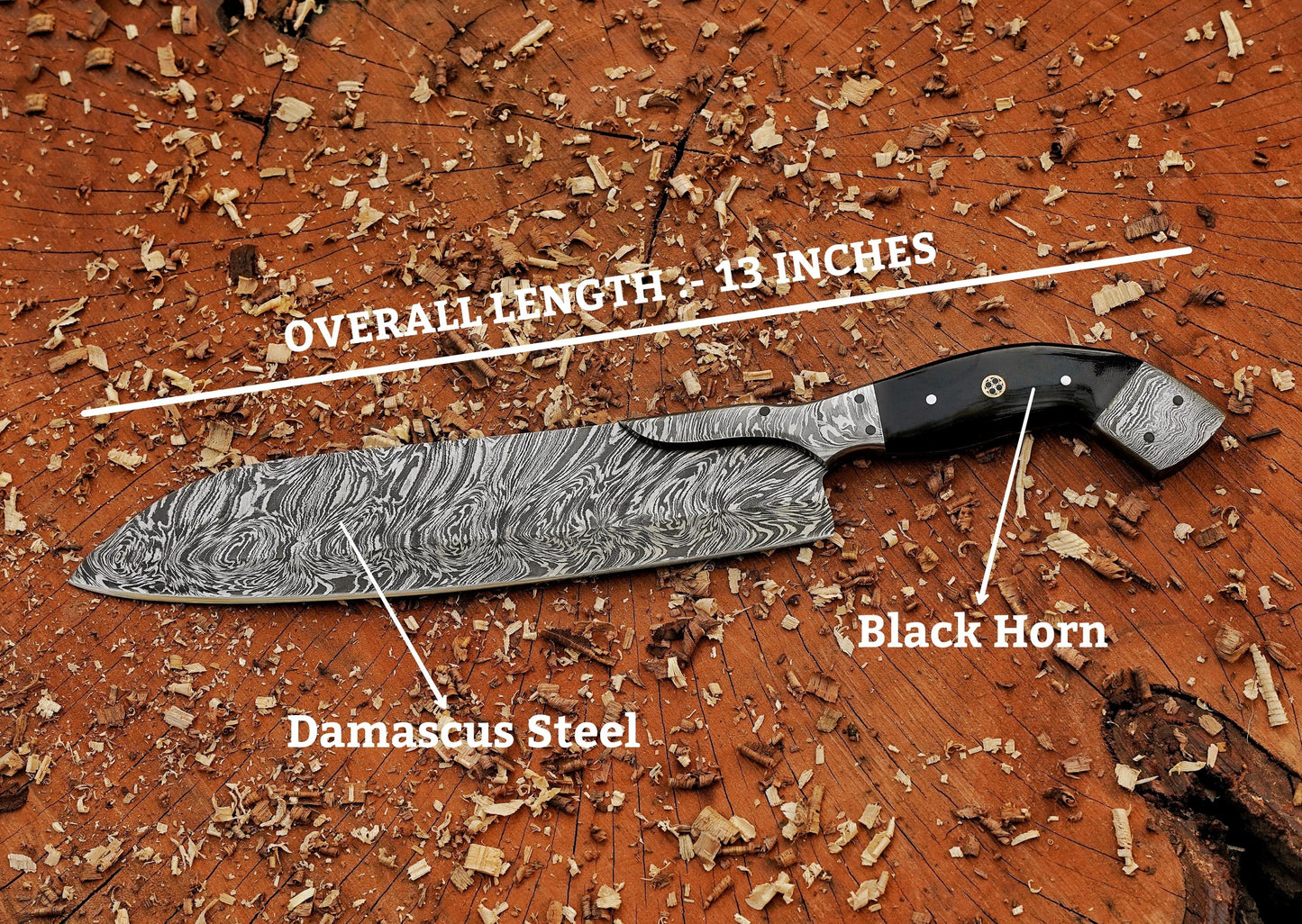 Handmade Damascus Steel Chef Knife