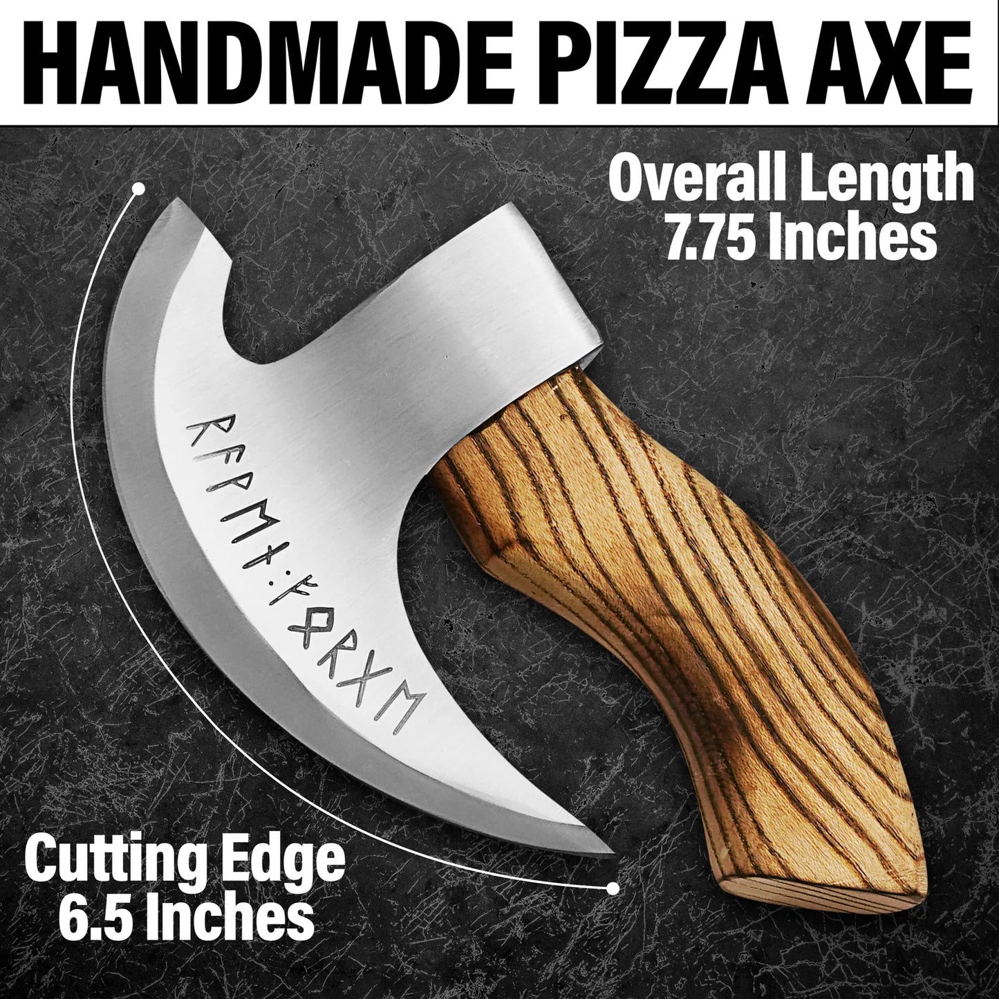 Handmade J2 Steel Pizza Cutter